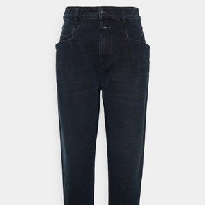 Closed Pearl Jean, organic cotton, blue black